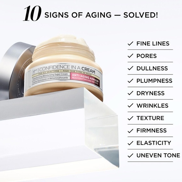 IT Cosmetics Confidence In A‎ Cream Anti-Aging Hydrating Moisturizer - Picture 4 of 16